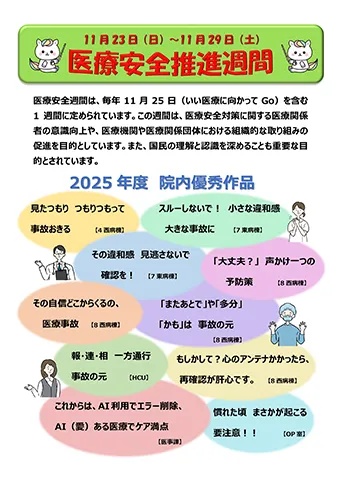 令和5年度医療安全標語