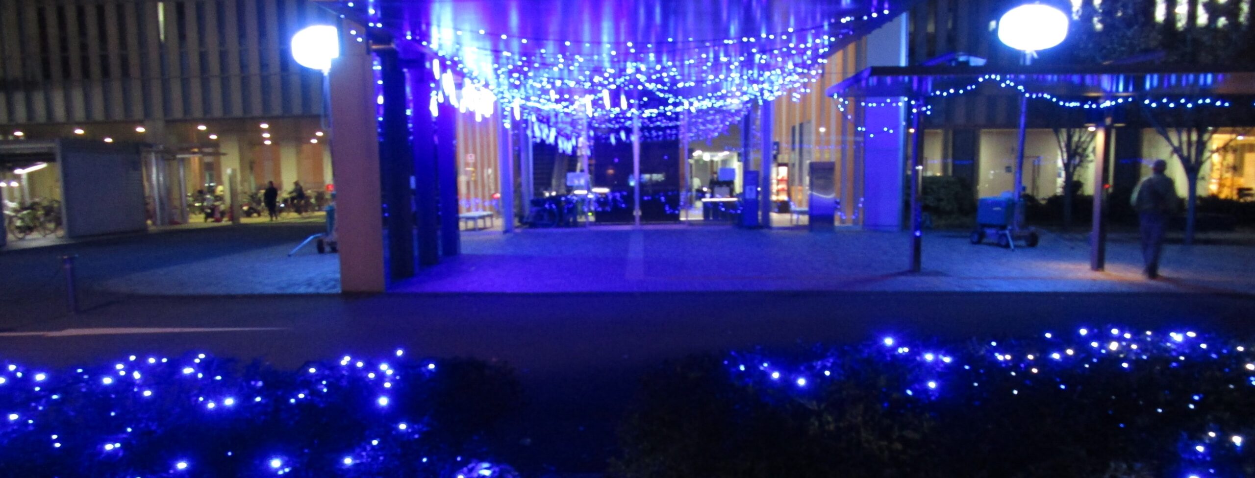 ブルーライトアップ